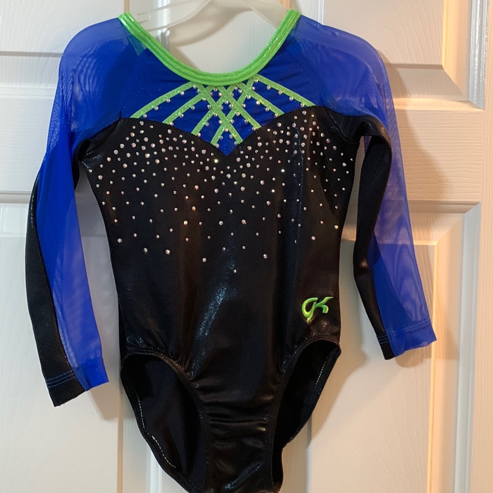 GK Elite child medium gymnastics leotard
